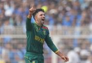 Keshav Maharaj bowled his 10 overs on the trot.